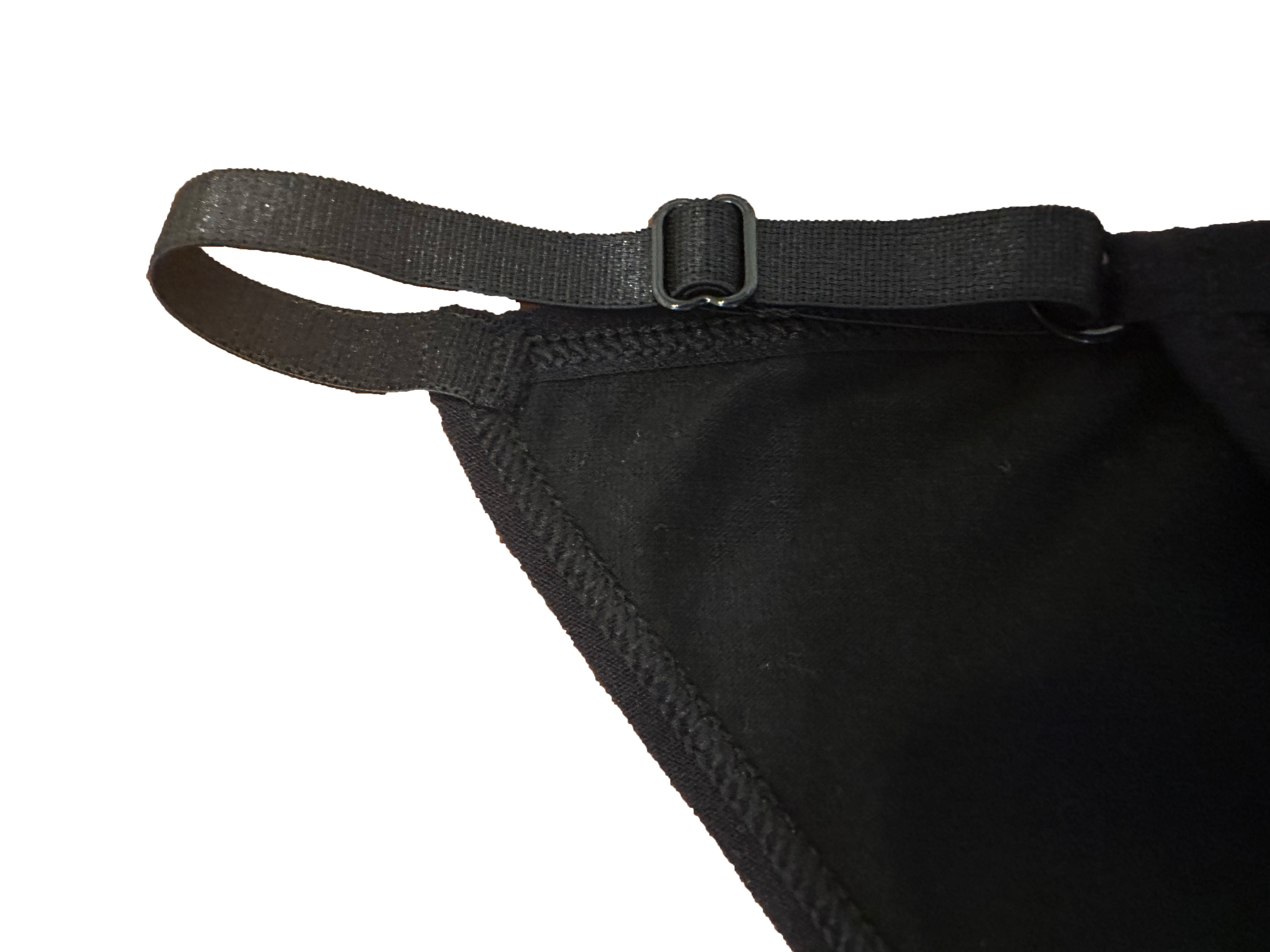 Nabtos Women’s Cotton Panties Plain Black Set Floral Lace Adjustable Strap String Bikini Underwear Low Rise Hi Cut Cheeky Panties pack 6