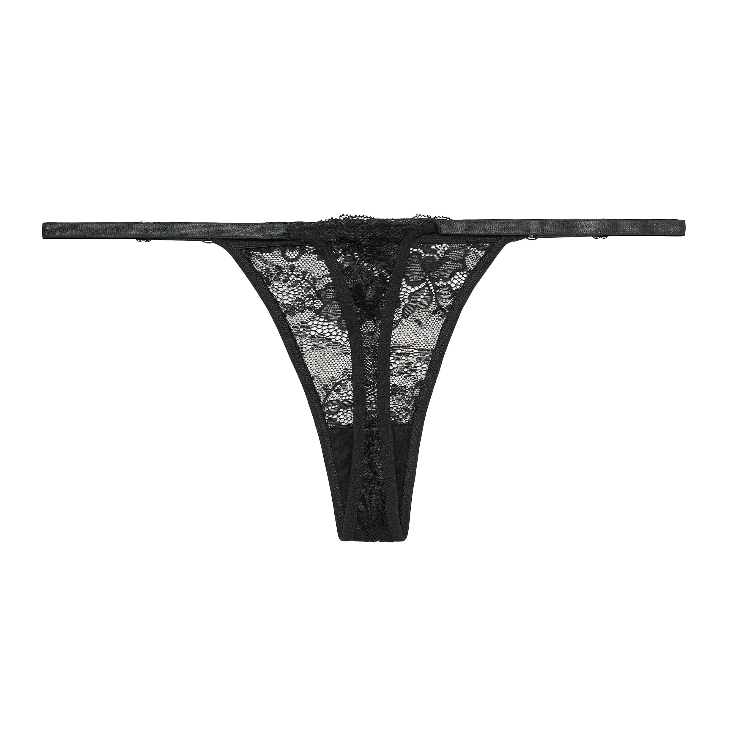 Nabtos Floral Lace Thongs For women String Adjustable Womens Lace Thongs Low Rise Women Underwear Sexy Lace Lingerie Panties for Women Pack 6