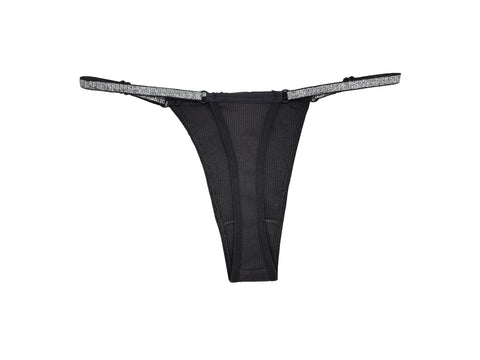 Nabtos Women Cotton Thongs Adjustable Strap Underwear Panties (Pack of 6)