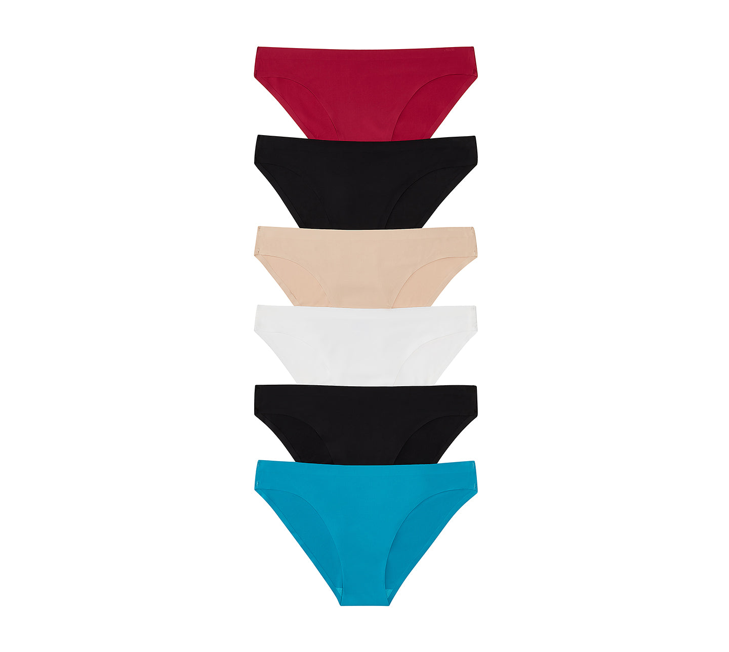 Nabtos Women's Seamless Invisible Bikini Underwear Panties