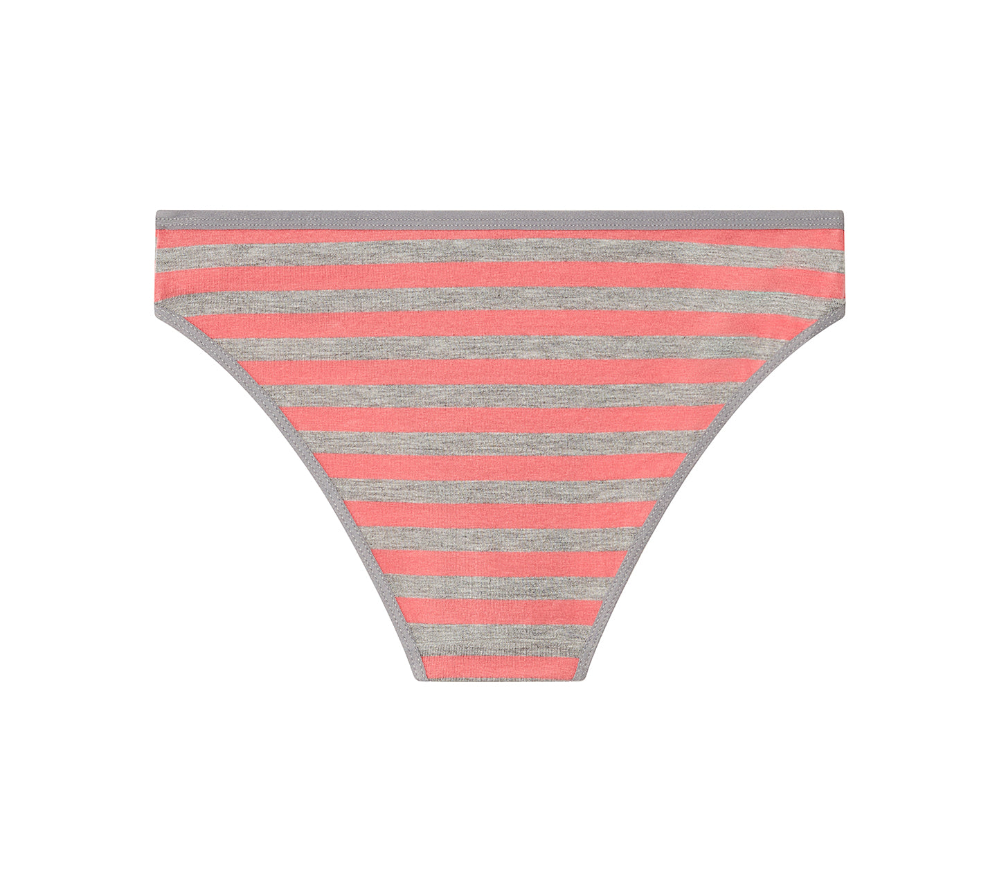 Nabtos Women's Cotton Underwear Bikini Stripes Panties (Pack of 6)